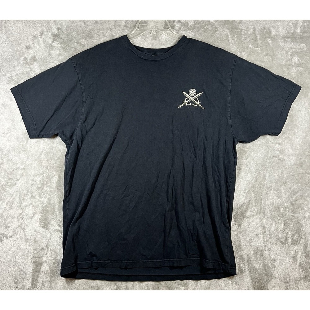 Enjoy The Ride T-shirt Tee‎ Men's Sz XL Fine Jersey Made USA Biker Sword Dragon